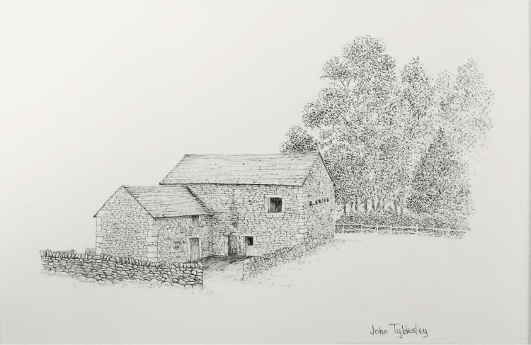 barn-ink-sketch-john-tydlsley